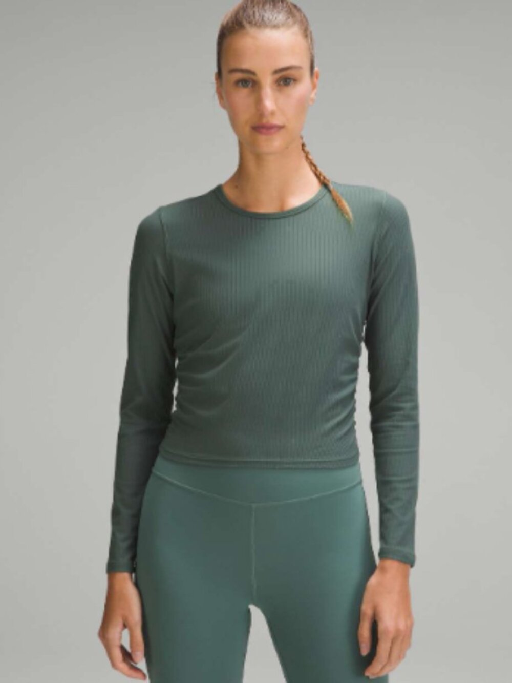 Lululemon All It Takes Ribbed Long Sleeve size 10